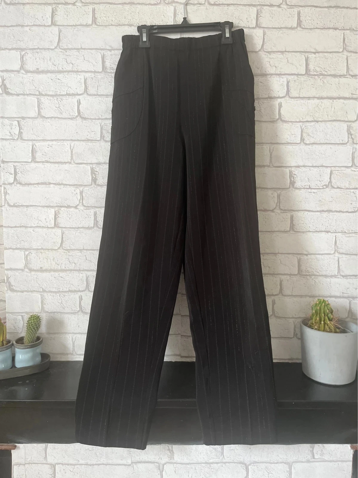 Pantalon noir fluide – Taille 38